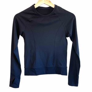 T/ALA SKINLUXE LONG SLEEVE CROP TOP workout top NWT